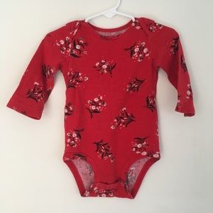 Carter’s floral bodysuit